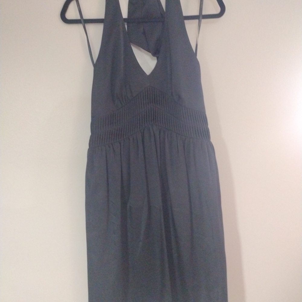 Calvin Klein Black Backless Dress